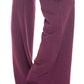 Mid Waist Pants with Pockets