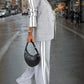 Women’s Elegant Solid Color Suit Set