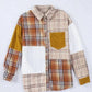Plaid Pocket Shirt Jacket