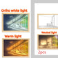 Illuminated Picture LED Decorative Light Painting Bedside Picture Style Creative Modern Simulate Sunshine Drawing Night Light Gift