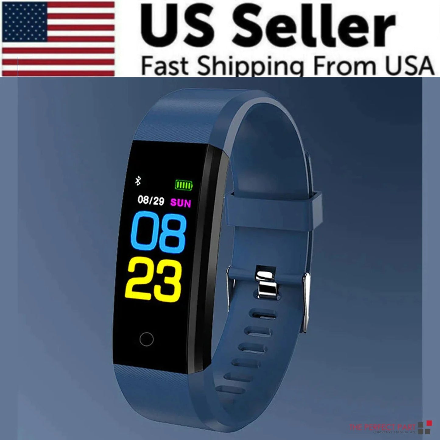 IP67 Waterproof Fitness & Health Smartwatch