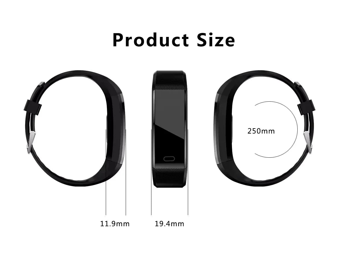 IP67 Waterproof Fitness & Health Smartwatch