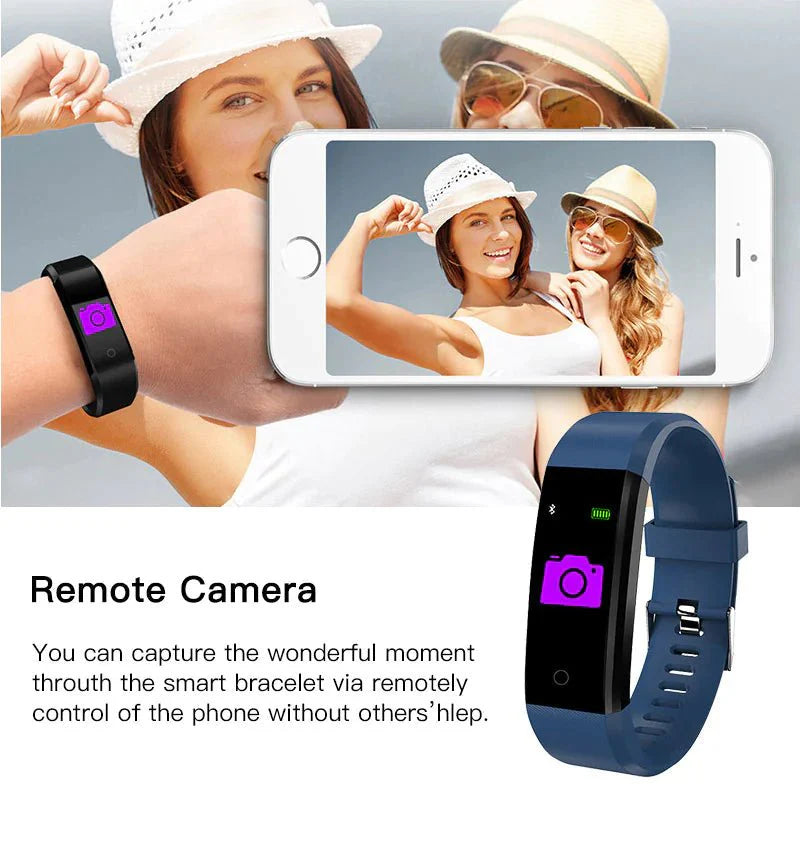 IP67 Waterproof Fitness & Health Smartwatch
