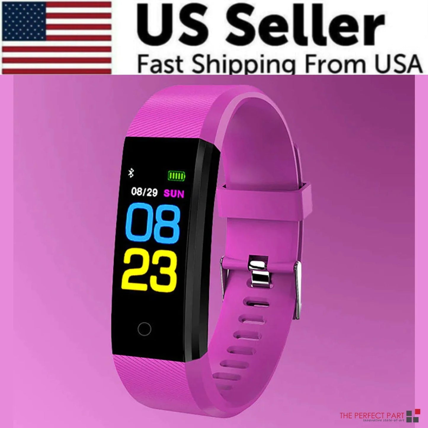IP67 Waterproof Fitness & Health Smartwatch