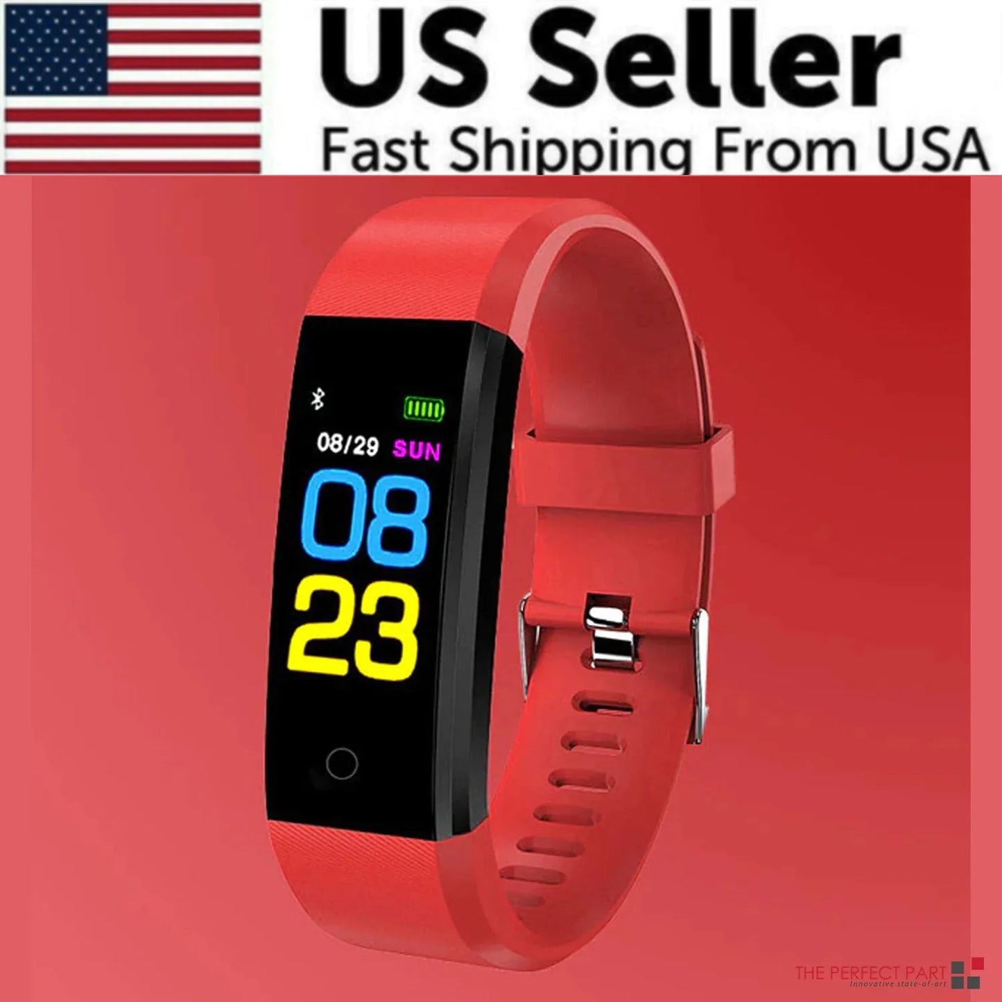 IP67 Waterproof Fitness & Health Smartwatch