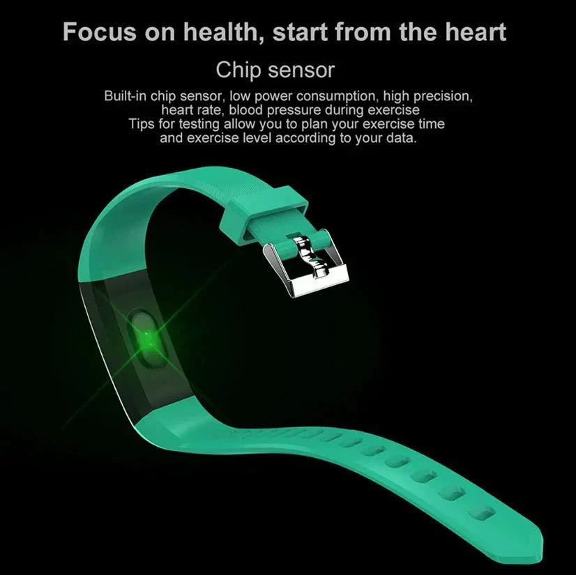 IP67 Waterproof Fitness & Health Smartwatch