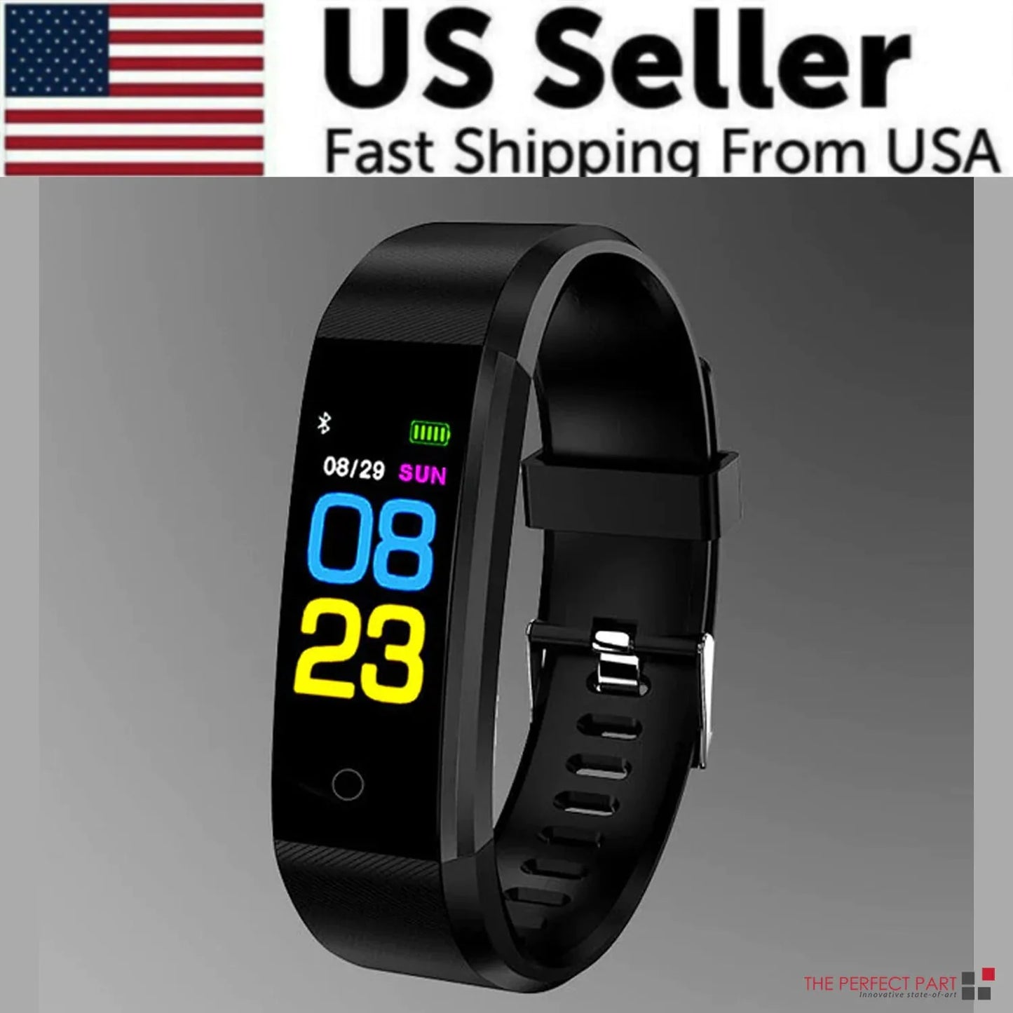 IP67 Waterproof Fitness & Health Smartwatch