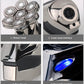 7D Cordless Shaver Hair Trimmer Men’s 5-In-1 Electric Head Shaver Razor Men Wet