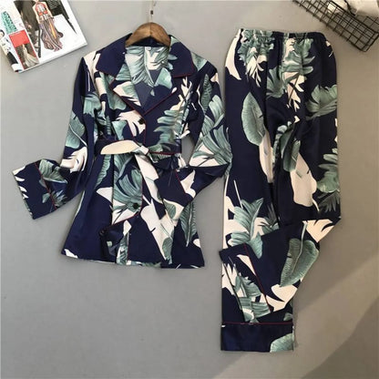 Flowers/Plant Pajama Set