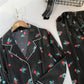 Flowers/Plant Pajama Set