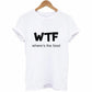 WTF Where's The Food T-Shirt