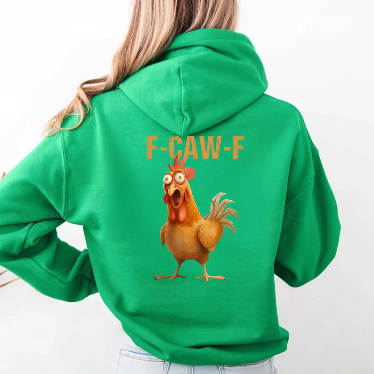 Funny F-Caw-F Rooster Hoodie