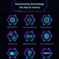 Gaming Headsets Wireless Earphones Low Latency Bluetooth Headphone Sports Noise Cancelling Earbuds With Mic Sports Headphones Wireless Bluetooth Headphones With Microphone 5H Playtime Wireless Running Earbuds