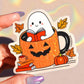 Reading Ghost Sticker