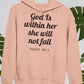 God Is Within Her She Will Not Fall Hoodie