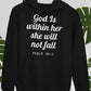 God Is Within Her She Will Not Fall Hoodie