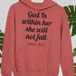 God Is Within Her She Will Not Fall Hoodie