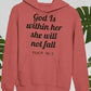 God Is Within Her She Will Not Fall Hoodie