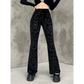 Gothic Chic Flared Pants
