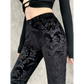 Gothic Chic Flared Pants