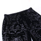 Gothic Chic Flared Pants