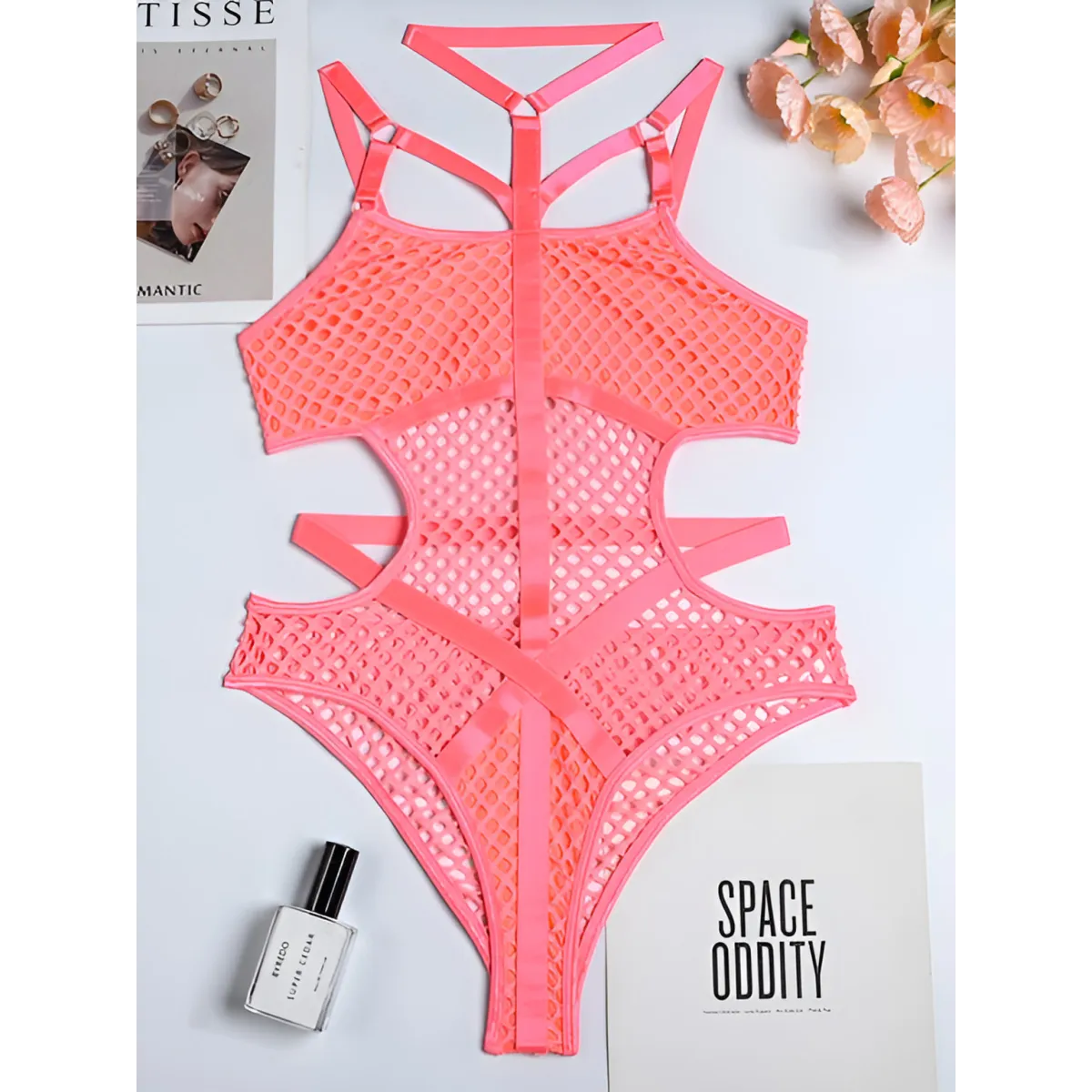 Gothic Fishnet Bodysuits