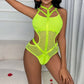 Gothic Fishnet Bodysuits