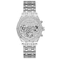 Guess Women's Silver Tone Multi-function Silver Dial Watch - GW0440L1