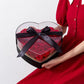 Heart Shaped Transparent Flower Packing Box