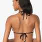 String Bikini Top  |  Black Laser Cut