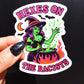 Hexes On The Racist Halloween Vinyl Sticker