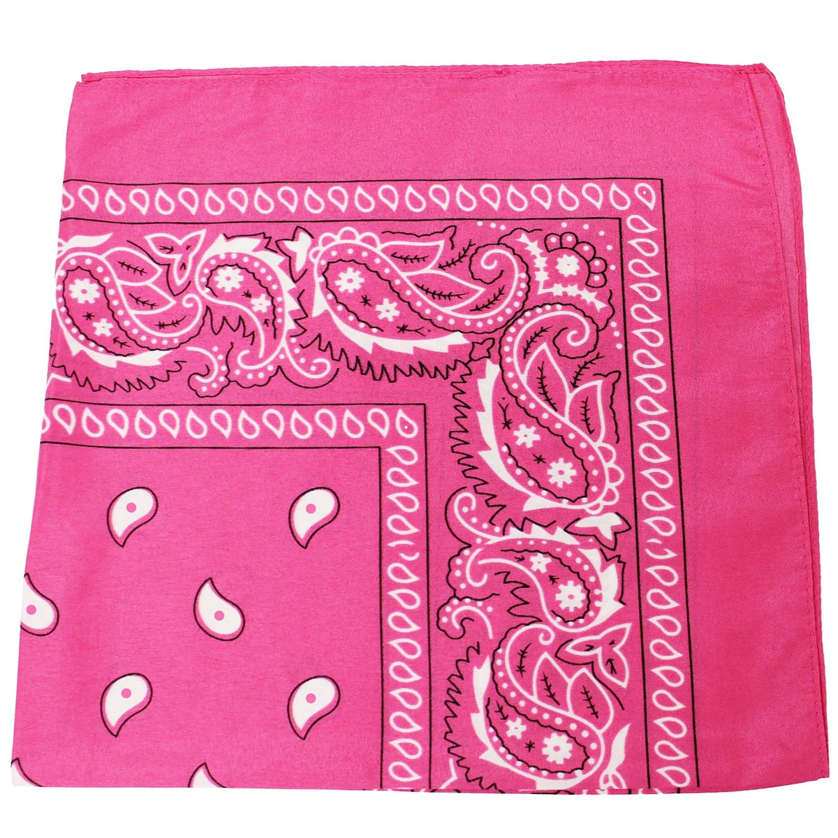 Pack of 18 Cotton Paisley Bandanas Regular Size 22 Inches