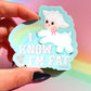 I Know I'm Fat Sticker