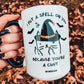 I Put A Spell On You Mean Kitty Halloween Mug