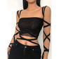 Dark Ice Punk Lace Camis