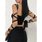 Dark Ice Punk Lace Camis