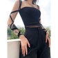 Dark Ice Punk Lace Camis