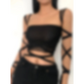 Dark Ice Punk Lace Camis