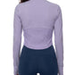 Loki & Ivy Women's Slim Fit Full-Zip Yoga Jacket
