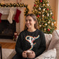 Alex Stevens Unisex Unicorn Rainbow Santa Ugly Christmas Sweater