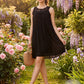 Style & Co Lace-Trim High-Low Dress