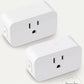 LINGANZH Smart Plug 2 Pack, Mini WiFi Smart Socket Compatible with Alexa Echo Go