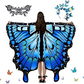 Iridescent Butterfly Talma Halloween Costume