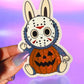 Jason Bunny Monster Glitter Vinyl Sticker