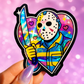 Jason Heart Sticker