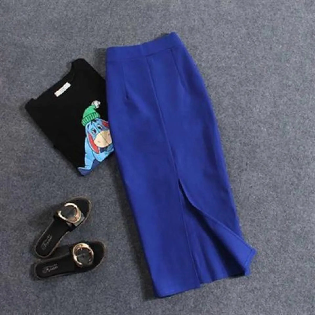 Korean Slim Stretch Pencil Skirts