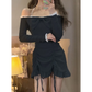 Korean Style Ruffled Lolita Dress