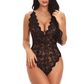 Lace V-Neck One Piece Teddies
