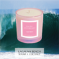 Iridescent Pink Candle