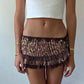 Leopard Print Skirt